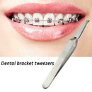 Dental Direct Bracket Holder Orthodontic Tweezer Bonding Serrated Tool JDLS M6E7