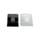 20 X Plastic ring jewelry display black white 27x16MM P8E3