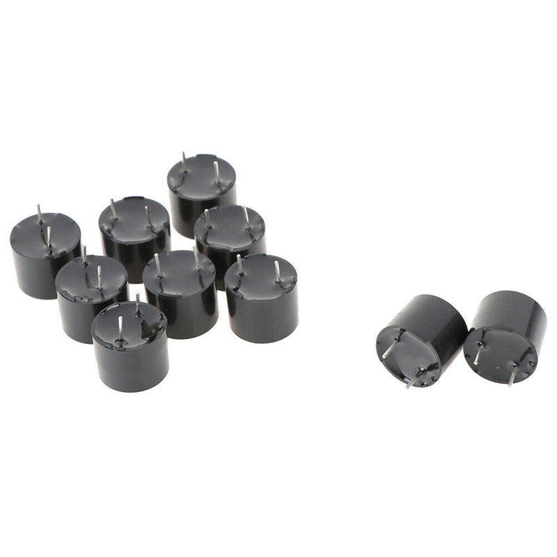 10pcs 5V passive buzzer Magnetic High Temperature Resistant Continous Beep Ew