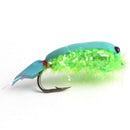 12 Pcs/Lot Fly Larvae Fishing Lures Crank Baits Hooks Bait Fish Tackles A4A9