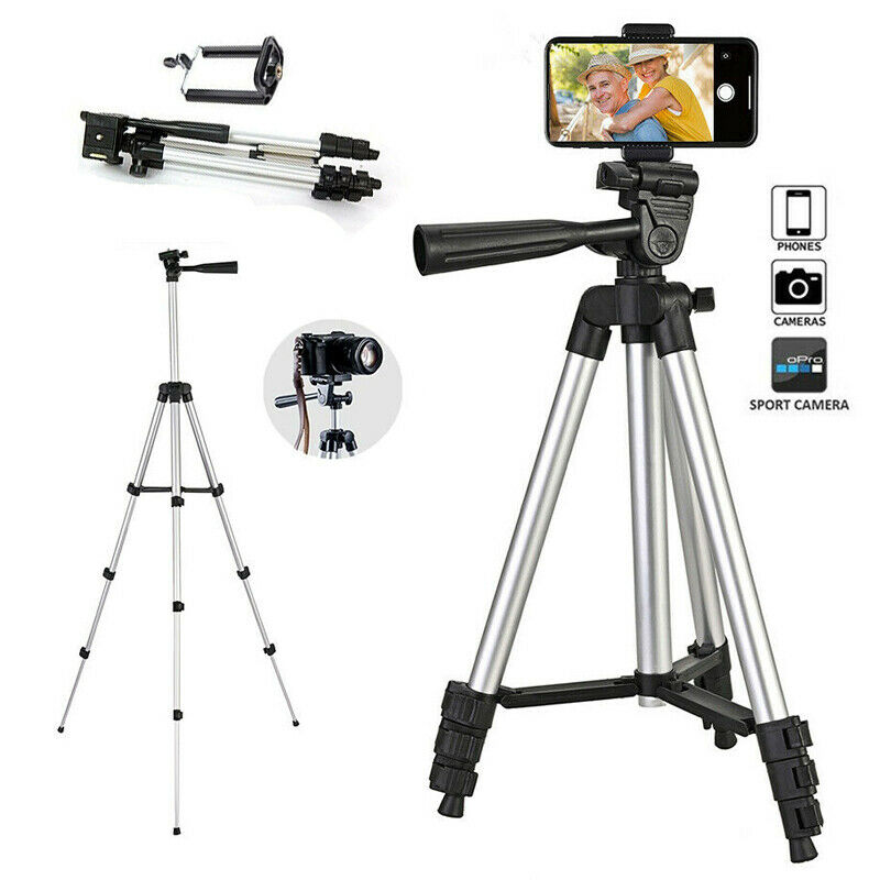 Universal Portable Aluminum Tripod Stand W/ Bag For Canon Nikon Camera Camcorder