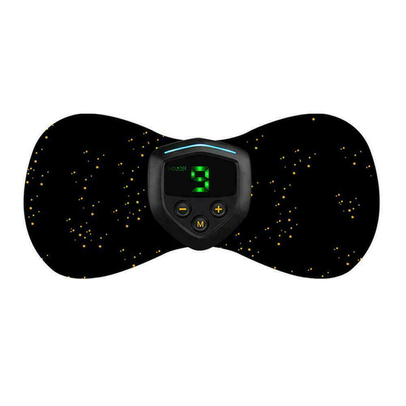 Mini Electric Massager Pad Shoulder Neck Cervical Vertebra Massage Arm Wais I4J5