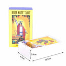 Spanish English version Rider Wait Tarot deck divination fate playing cardsS Hn