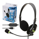 SY440MV USB Computer Headset with Microphone In-Line Control Headphones