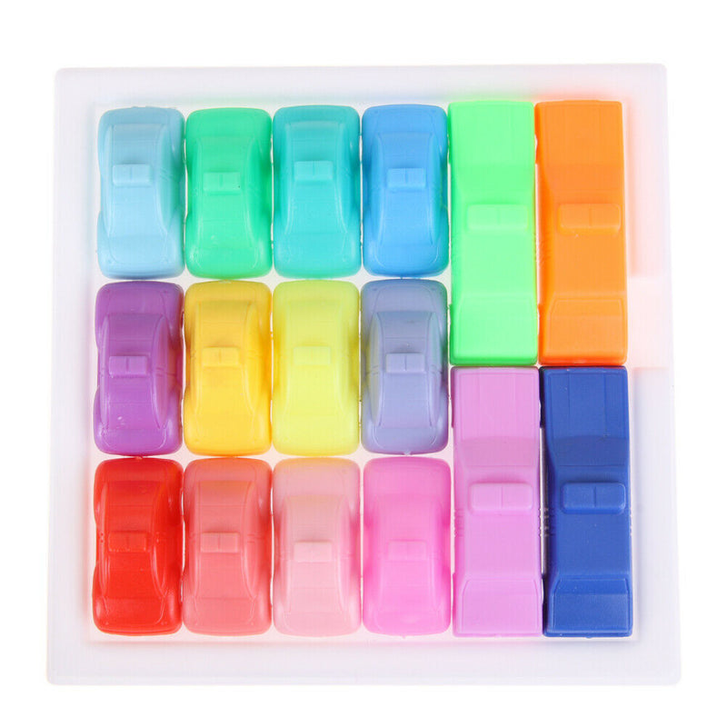 160 Puzzles IQ Car Toys Kids Children Developmental Brain Teaser Car Set