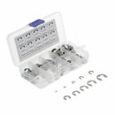 200Pcs Stainless Steel E Clip Washer Assortment Kit Circlip Retaining Ring