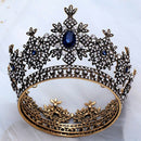 Baroque Queen Crown For Women-Small Round Crown For Pageant,Photograph,Thea