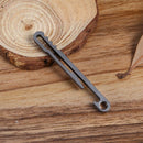 Titanium Alloy Edc Keychain Carabiner Hook Clip Quick Release Buckle Hangin J7K6