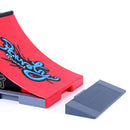 Skate Park Ramp Parts for Tech Deck Fingerboard Finger Board (D)