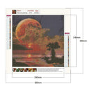 5D DIY Full Drill Diamond Painting Moon Embroidery Mosaic Craft Kit Cross Stitch