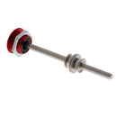 Red Quick Latch Twist Lock Push Button Billet Hood Pins Car 100mm 25mm