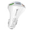 QC3.0 Fast Charge Car Charger 5V 3.5A True Dual USB for Mobile Phone white