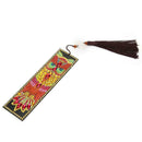 DIY Owl Special Shaped Diamond Painting Leather Bookmarks with Tassel Gifts