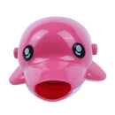 Animal Baby Kid Water Tap Faucet Extender Washing Hands, Pink Dolphin
