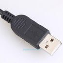 1M Black 8 Pin USB Data Cable Cord for Nikon Olympus Pentax Sony Panasonic Sanyo