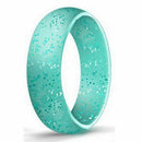 Silicone Wedding Ring, Women Silicone Ring Band, 10 Pack Colorful Couple Si