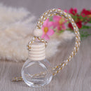 1Pc Car 8ml hanging empty glass perfume bottles pendant car OZ