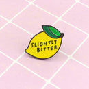 Creative Yellow Lemon Brooches Enamel Badges Jacket Bag Decor Jewelry Gift