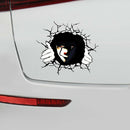 Car Styling Stickers Scary Halloween Auto Decals PVC Graphics (40x34cm) A