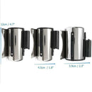 2m Queue Barriers Crowd Control stanchions Stainless Steel Retractable Belt