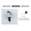 3 Pieces Bottle Pourer Dispenser Stopper Spout Wine Vinegar Kitchen Bar Tools
