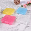 Hard Plastic Case Cover Holder for 2pcs AA AAA  Battery Storage Box-OrganizerFT