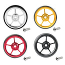 3pcs Alloy Bike Easy Wheels Bicycle Easywheel for Brompton Wheel Parts Black