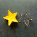 10X Star Square Shaped Tea Light Clear Plastic Cup  DIY Candle Making