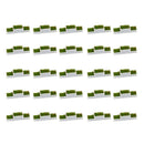 25 lot N Scale 1/150 Flower Beds for Street Railway Train Building Layout