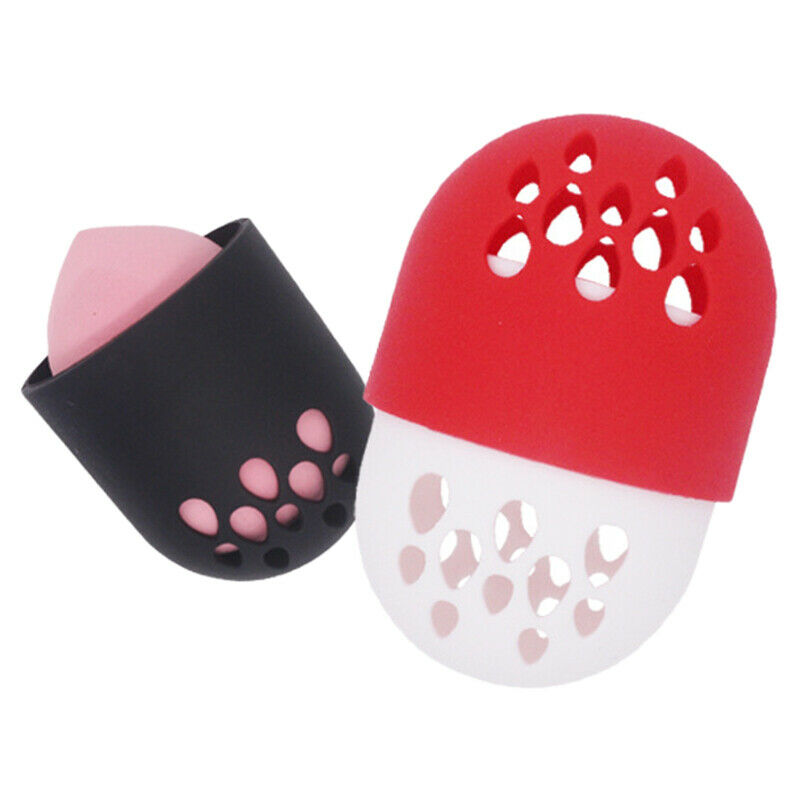 Beauty Sponge Travel Case Set - Foundation Makeup Sponge Holder, Makeup Ble O2Q2