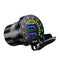 Car Motorcycle Dual USB Charger 4.8A USB Power Socket with Switch + Wires A#S