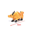 1PC 2021 New Year Fortune Cow Micro Landscape Ornaments Cattle Desktop Decor Hn
