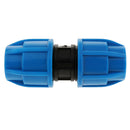 3 Pack PE Straight Valve Connectors For Garden Hose Splitter Fittings - 25mm