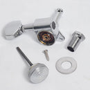 3L 3R Guitar String Inline Tuning Pegs Locking Tuners Key Machine Head Chrom NEW