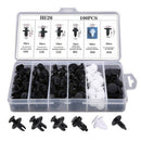 100 x 6 Mode Car SUV Push Pin Rivet Clips Fenders Bumper Panel Retainer Fastener