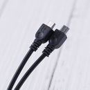 2pcs 3.5mm stereo male to micro USB male car AUX out cable for Android samsungOZ