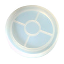 Round Silicone Mold 87mm Handicrafts Coast Cup Mat Molds Jewelry Making