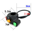 Motorcycle ATV Bike Scooter 7/8 Swch Horn Turn Signals On/Off Light  A