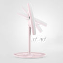 Dimmable LED Touch Makeup Mirror Tabletop Cosmetic Vanity light up Mirror White