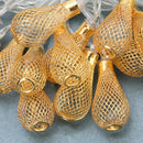 led string LED Metal Drip String Lights  Party Christmas light
