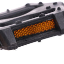 1 Pair Portable Bicycle Pedal Plastic Anti-slip Rivet Cycling Bearing Pedals Hn
