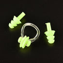 Waterproof Soft Silicone Swimming Set Nose Clip + Ear Plug Earplug Useful Tool