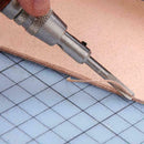5 In 1 Adjustable Stitching Groover Crease Leather Kit Tools DIY Lot Set Le D9G4