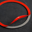 Carbon Fiber Door Audio Speaker Covers Trim Loudspeaker Decorative Circle R