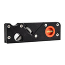 Adjustable Chamfer Plane Wood Working Hand Planer for Edge Planing Black