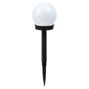 3pcs Waterproof LED Solar Round Bulb Lawn Lamps Spike Outdoor Garden Lights
