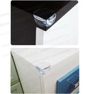 10 Silicone Baby Safety Protector Desk Table Corner Protection Cover LJ