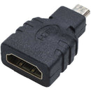 Adapter Coupling HDMI A female + HDMI Micro-D male 2pcs H9F4