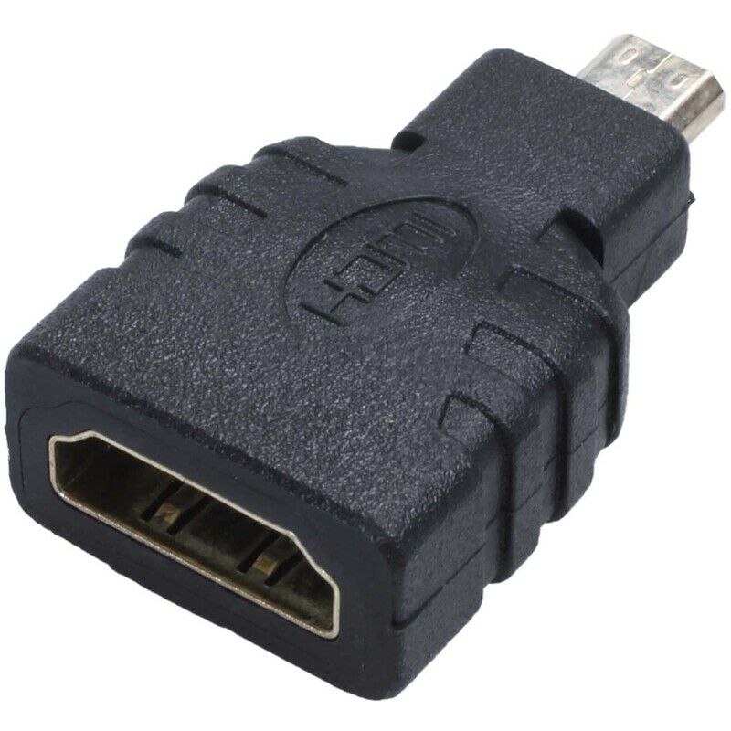 Adapter Coupling HDMI A female + HDMI Micro-D male 2pcs H9F4