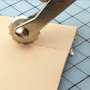 DIY Leather Craft Over Stitch Line Marking Wheel Gear Roulette Spacing Tool